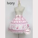 Souffle Song rose valley cherry deer lolita skirt